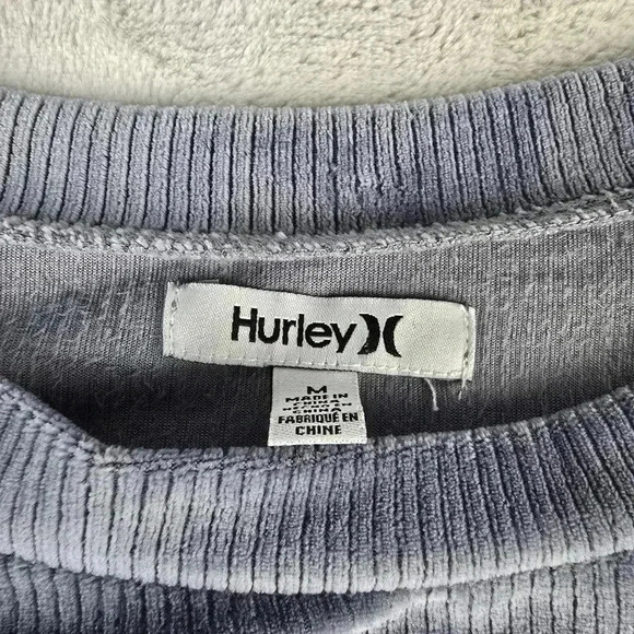 Hurley tracksuit Sweatsuit sweatshirt & Pants Blue size medium polyester blend - Picture 4 of 14